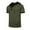 Army Green, variant on Men's Short Sleeve Hoodie Casual Sports Fitness Fashion Color Block Hooded Sweatshirt with Drawstring