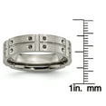 thumbnail image 6 of Titanium 6mm Brushed and Polished Band, 6 of 10
