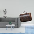 thumbnail image 2 of Figura de caballero de escritorio, coleccionable, artesanal, de resina y madera, organizador de joyas, pieza decorativa ideal para hogares, oficinas,, 2 of 8