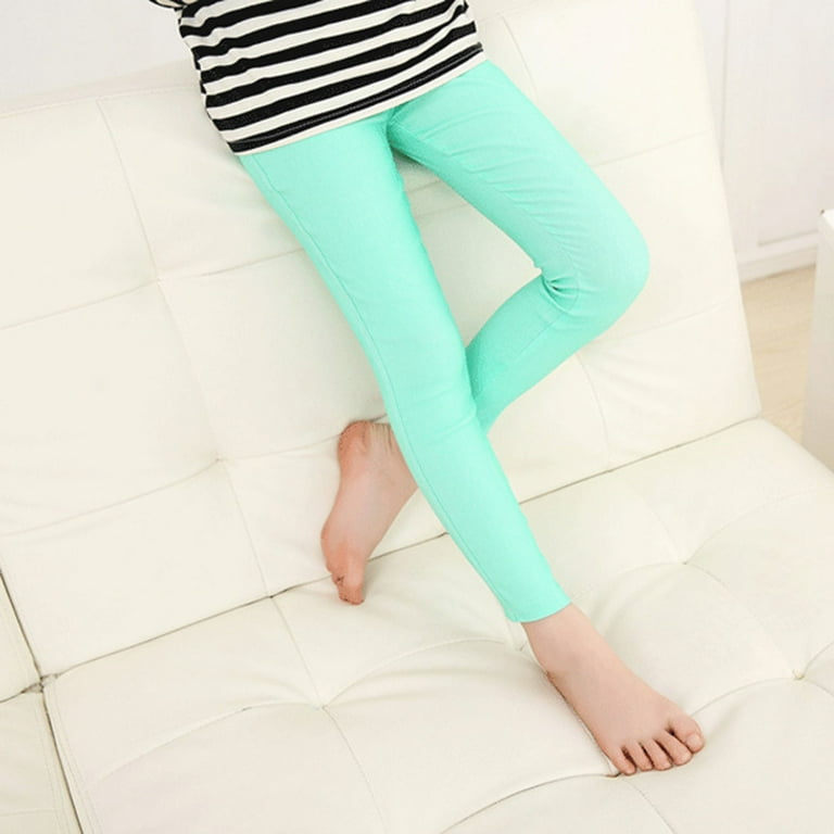 Caqnni Little Girls Toddler Girl Fall Winter Cable Knit Leggings