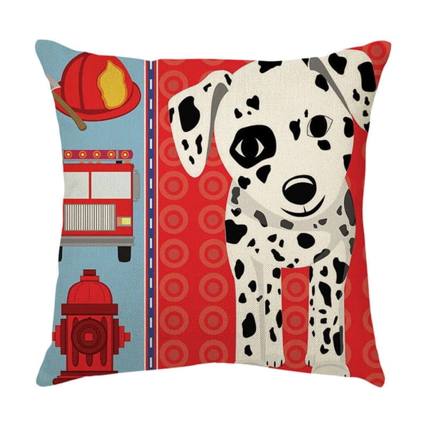 Funda de almohada Estilo de dibujos animados Funda de almohada de impresión digital de lino Wmkox8yii HFSH3382