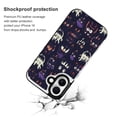 thumbnail image 2 of Compatible with iPhone 11 12 13 mini 14 15 16 Pro Max Plus Wallet Case with Card Holder, PU Leather Kickstand Card Slots Case ( Dark Monster Pattern, iPhone 14 Pro Max), 2 of 7