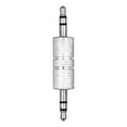 thumbnail image 1 of Metal 3.5mm Male To Male Stereo Audio Adapter Headphone Connector Jack Plug, 1 of 7