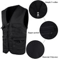 thumbnail image 4 of Chaquetas de Pesca Chaleco de Pesca Al Aire Libre para Hombres Chaqueta de Caza Ropa Deportiva Cómoda Bolsillos Múltiples ANGGREK Otros, 4 of 8