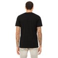 thumbnail image 2 of Bella Canvas Mens CVC Jersey Tee, 4XL, Black Heather, 2 of 3