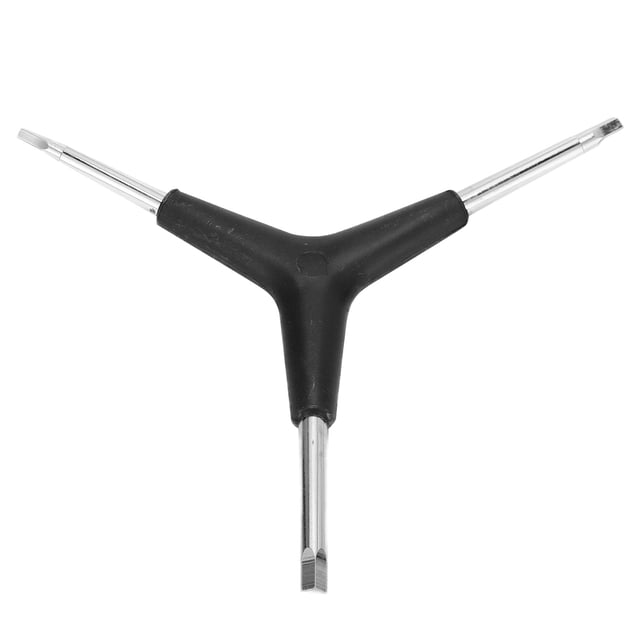 Clé Hexagonale en Forme de Y, Forme Triangulaire 3 en 1 en Acier Inoxydable Conçu Professionnellement Clé Hexagonale à 3 Voies pour la Réparation de Vélos