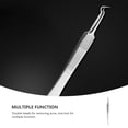 thumbnail image 2 of 3pcs Blackhead Extractor Curved Blackhead Tweezers Kit Stainless Pimple Remover, 2 of 8