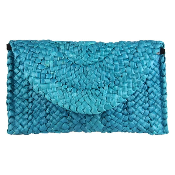 GASTROPOD Women Straw Clutch Purse Handbag Straw Shoulder Bag Summer Beach Bag Woven Bag Envelope Purse Wallet Straw Purse