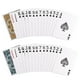 thumbnail image 2 of Juego de cartas, paquete de 2 barajas de cartas, cartas de póquer estándar, juego profesional, divertidos juegos de cartas para adultos, fácil de barajar, tarjetas de diseño único para Pinochle Go Fis, 2 of 5