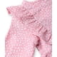 thumbnail image 4 of Vestido Beebay con estampado abstracto y volantes, rosa claro, 6 años, 4 of 6