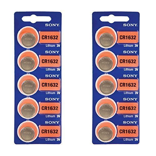 Energizer CR1632 3 Volt Lithium Coin Battery 10 Pack 2 packs of 5