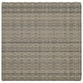 thumbnail image 4 of vidaXL Dining Table Folding Bistro Table Outdoor Garden Furniture Poly Rattan, 4 of 22