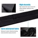 thumbnail image 3 of Riñonera deportiva, bolsa para teléfono móvil para correr, riñonera pequeña impermeable multifuncional para exteriores, negra, 3 of 6