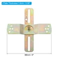 thumbnail image 2 of Uxcell 4" Light Crossbar 1 Set Cross-Shaped Mounting Bracket 180 Rotation Universal Light Fixture, 2 of 6