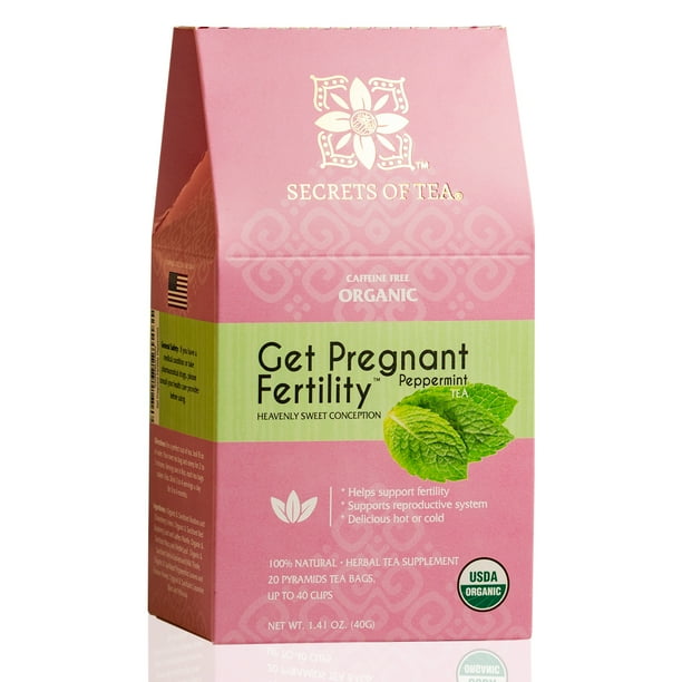 Get Pregnant Fertility Herbal Tea USDA Organic Helps Improve Hormone Balance and Improves