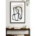 thumbnail image 7 of Kate and Laurel Sylvie Entangled Neutral Framed Canvas Wall Art by Statement Goods, 23x33 Brown, Decorative Modern Abstract for Wall, 7 of 7