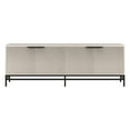 thumbnail image 3 of Evelyn&Zoe Montello Rectangular TV Stand for TV's up to 78", Alder White, 3 of 8