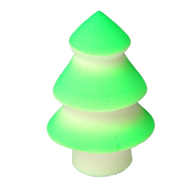 Esponja de maquillaje de belleza, Esponja de maquillaje navideña Suave Esponja de maquillaje navideña suave Esponjas de belleza navideñas Artesanía excepcional