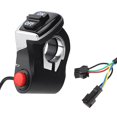 thumbnail image 1 of Botón Eléctrico De Rendimiento Estable De PVC, Interruptor De Faro De Bicicleta Eléctrica, Accesorio De Bicicleta Eléctrica Para Bicicletas De Montaña ANGGREK EH2716, 1 of 8
