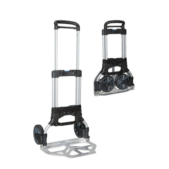 L-Boxx Alu-Caddy Foldable Aluminum Transport Trolley With Strap And Buckle