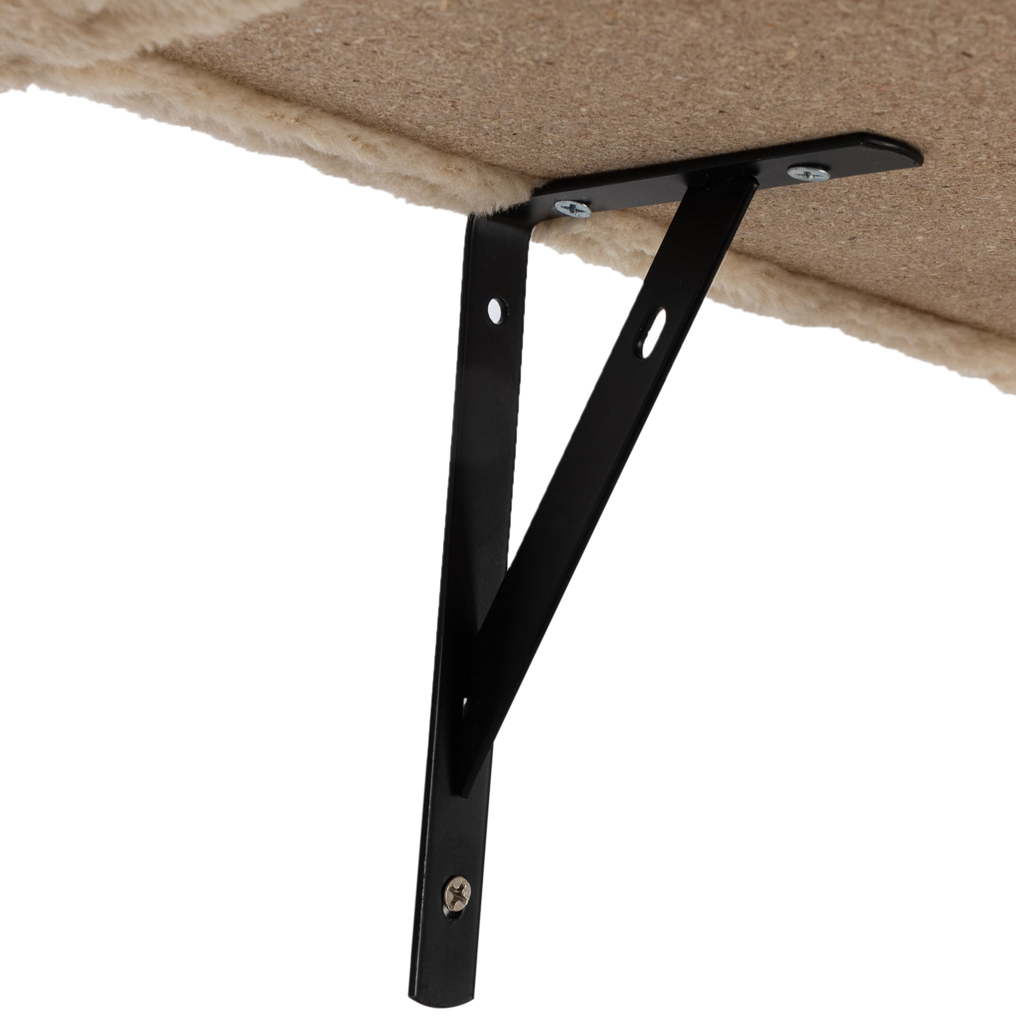 Kadyn Cat Wall Shelves and Perches Set for 5, Cat Tower for Adult Cats Mounted Cat Tree House for Large, Indoor Cat Sleeping Playing Lounging Climbing Furniture, Beige
