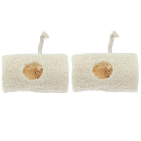 YWMJZEU 2 Set Loofah Chew Toy Pet Tooth Cleaning Toy for Small Animal Molar Supplies