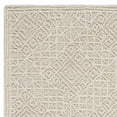 thumbnail image 2 of SAFAVIEH Trace Fionntan Geometric Wool Area Rug, Light Beige, 6' x 6' Square, 2 of 4