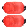thumbnail image 3 of HEMOTON  2 Pcs Silk Hanging Lantern Battery Powered Lanterns Japanese, 3 of 8