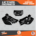 thumbnail image 3 of Kalair GFX Graphics Kit for Honda XR650R (2000-2009) Lethal Series, 3 of 5