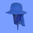 thumbnail image 2 of Penkiiy Baby Hats Sun Hat Children Bucket Hat Kids Unisex Beach Protection Outdoor Essential Sun Cap Blue Hat for 2-8 Years, 2 of 9
