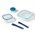 thumbnail image 1 of STARFRIT LocknLock 8-Piece Easy Match Plastic Container Lunch Set, Airtight, Leakproof & Nestable, 4-Sided Locking Lids, 1 of 7