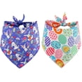 thumbnail image 1 of Bandana BoomBone Easter para perros de tamaño mediano a extragrande, paquete de 2, 1 of 5