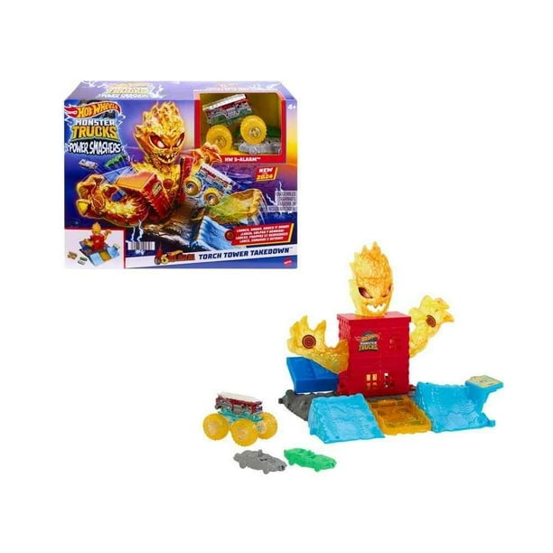 Pista de Juguete Hot Wheels Monster Trucks Arena Energía de