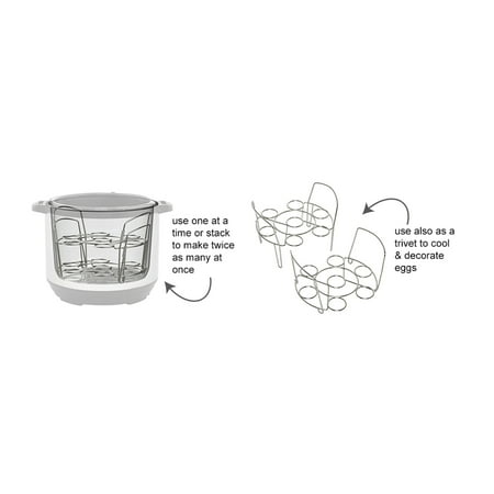 Instant Pot Official Stainless Steel Wire Egg Racks - Set of 2