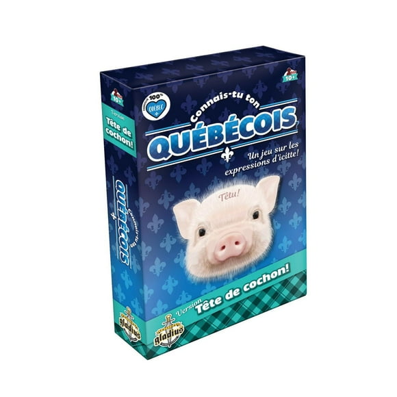 Éditions Gladius Connais-tu ton Québécois? version tête de cochon (French only)