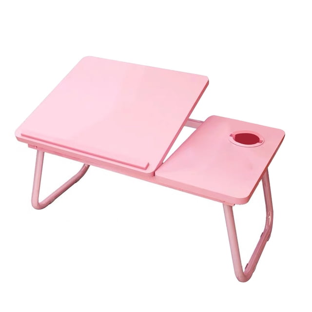 Offres de Rentrée Fournitures Scolaires pour Adolescentes Support de Bureau Pliable pour les Genoux Réglable Table pour Portable pour Lit Bureau de Cahier