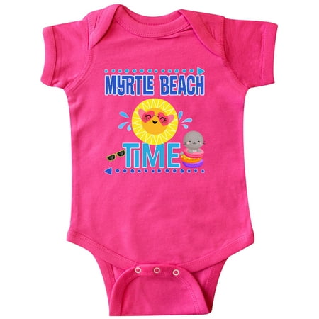

Inktastic Myrtle Beach Vacation Time Gift Baby Girl Bodysuit