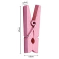 thumbnail image 6 of Dbuoem 50 Pcs Colored Wooden Clothespins Painted Clips Decorative Clothespins Clips for Pictures Photos DIY Projects, 6 of 8