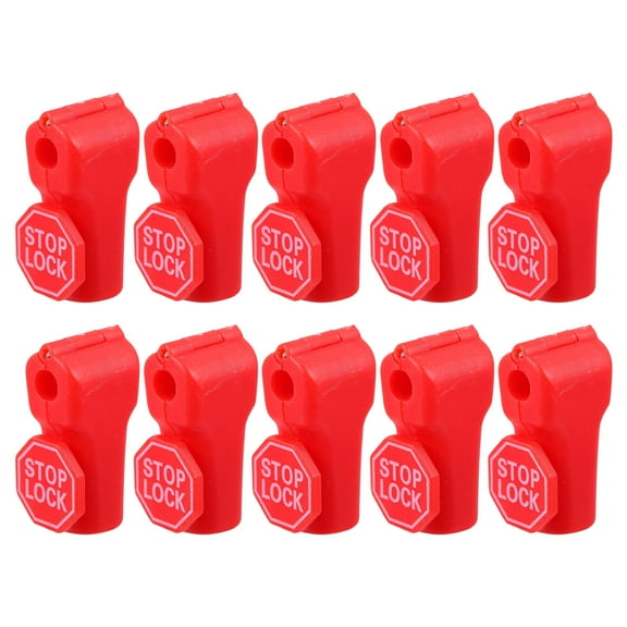 FENGGUIQU 10Pcs Pegboard Hook Locks Display Lock Simple Easy Use for Shop