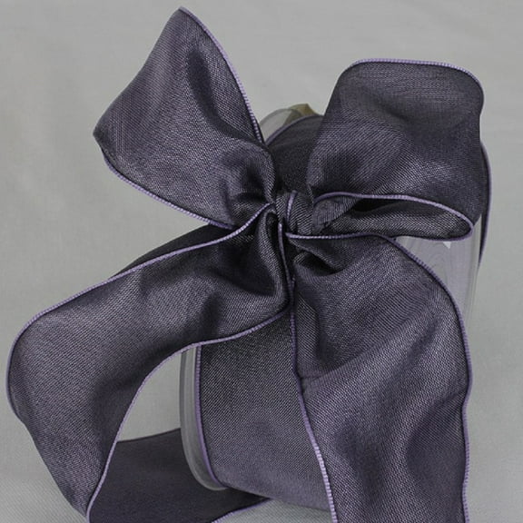 The Ribbon People Thistle Purple Solid Wired Edge Ribbon 1.5" x 27 Yards