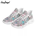 thumbnail image 1 of Noisydesigns - Zapatos planos para mujer con diseño de medicina, ligeros, cómodos, de plataforma de malla, para correr al aire libre (), 1 of 6
