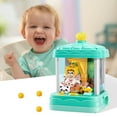 thumbnail image 2 of Mini Plush Toys Claw Machine Two Power Supply candy crane Modes with 13 Dolls Blue, 2 of 8