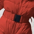 thumbnail image 6 of Coerni Baby Winter Puffer Snowsuit Faux Fu𝐫 Hooded Down Outfits Elastic Waist Warm Zip Up Quilted Onesie Ski Jacket, 6 of 7