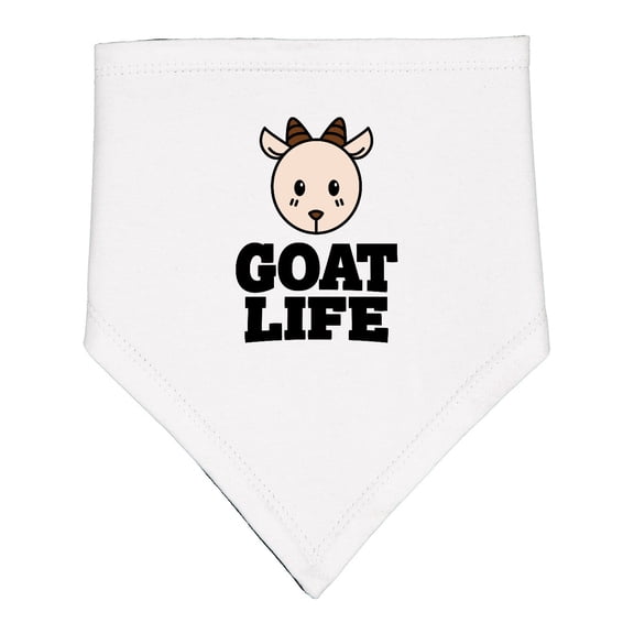 Inktastic Goat Life Baby Bandana Bib