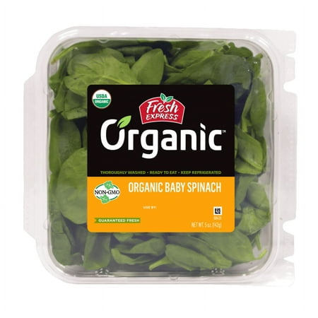 Fresh Express Organic Baby Spinach, 5 oz