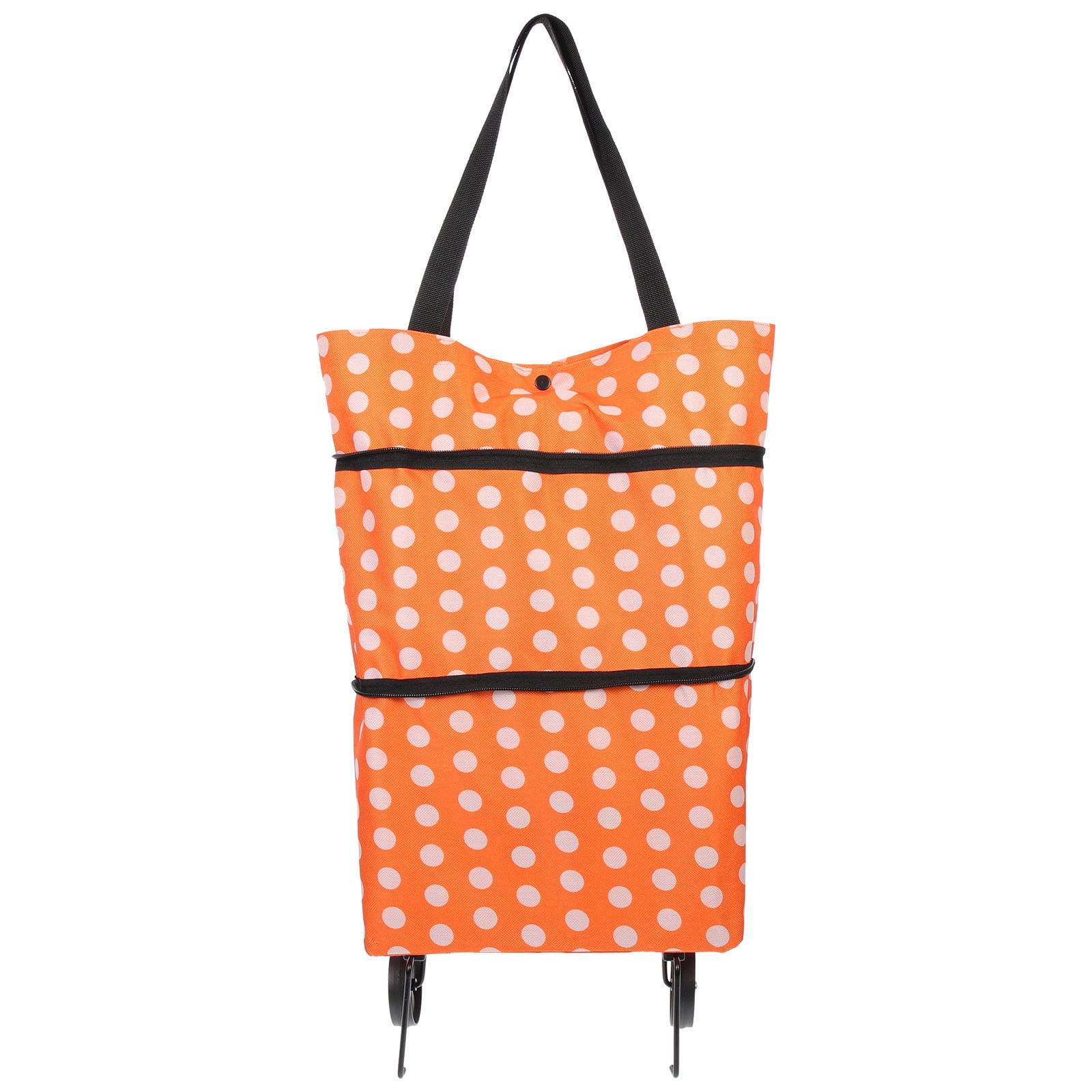 Foldable Shopping Bag Supermarket Grocery Wheel Bag Multipurpose Reusable Grocery Bag