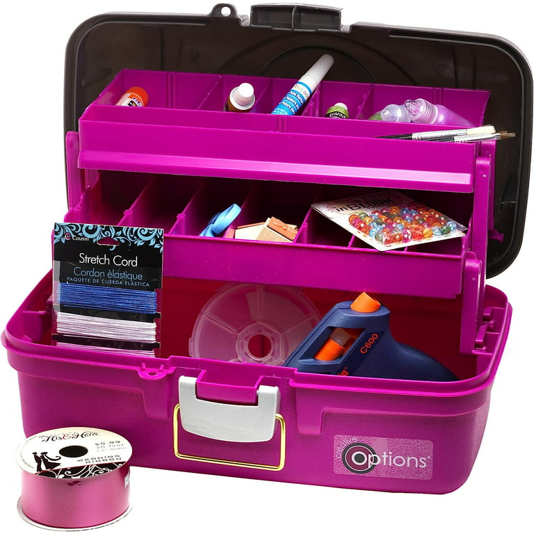 Creative Options Large Pink Box Storage Draw System 