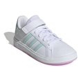 thumbnail image 2 of Tenis Niña adidas Grand Court 2.0 Blanco Verde Menta Streetwear Sneakers Original Infantil Infante verde 17.5 MX, 2 of 10