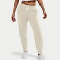 thumbnail image 2 of AherBiu Sweatpants for Women Trendy High Waisted Drawstring Joggers Workout Athletic Running Trousers, 2 of 7
