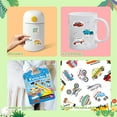thumbnail image 6 of NOGIS Reusable Sticker Book for Kids 2-4, 3D Jelly Stickers Toddlers Activity Book for Girls Boys Road Trip Toddler Airplane Train Car Travel Essentials Toy (Vehicles), 6 of 7